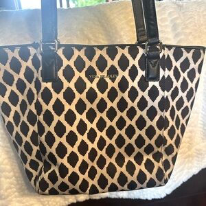 Vera Bradley Black and White Geometric Tote